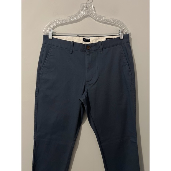 J. Crew Straight Fit Flex Chino Pants Men’s Blue 32x29 Casual Career Preppy - Picture 5 of 14